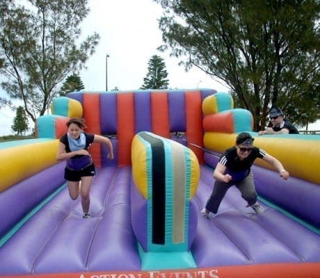 It's a knockout outdoor games