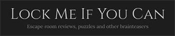 lock me if you can logo for escape room article link